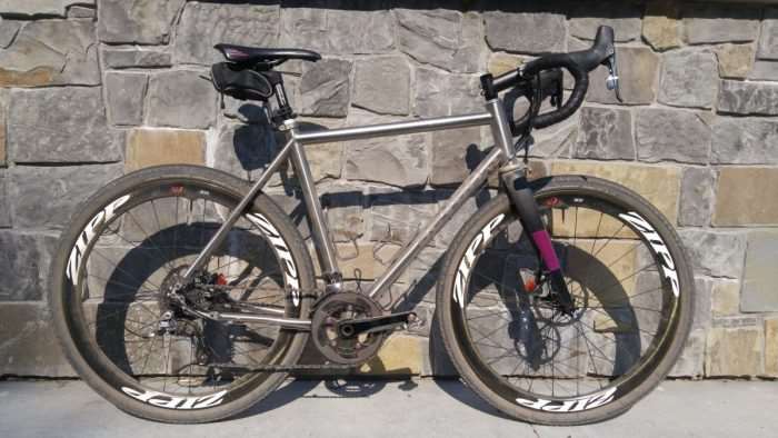 seven titanium bike