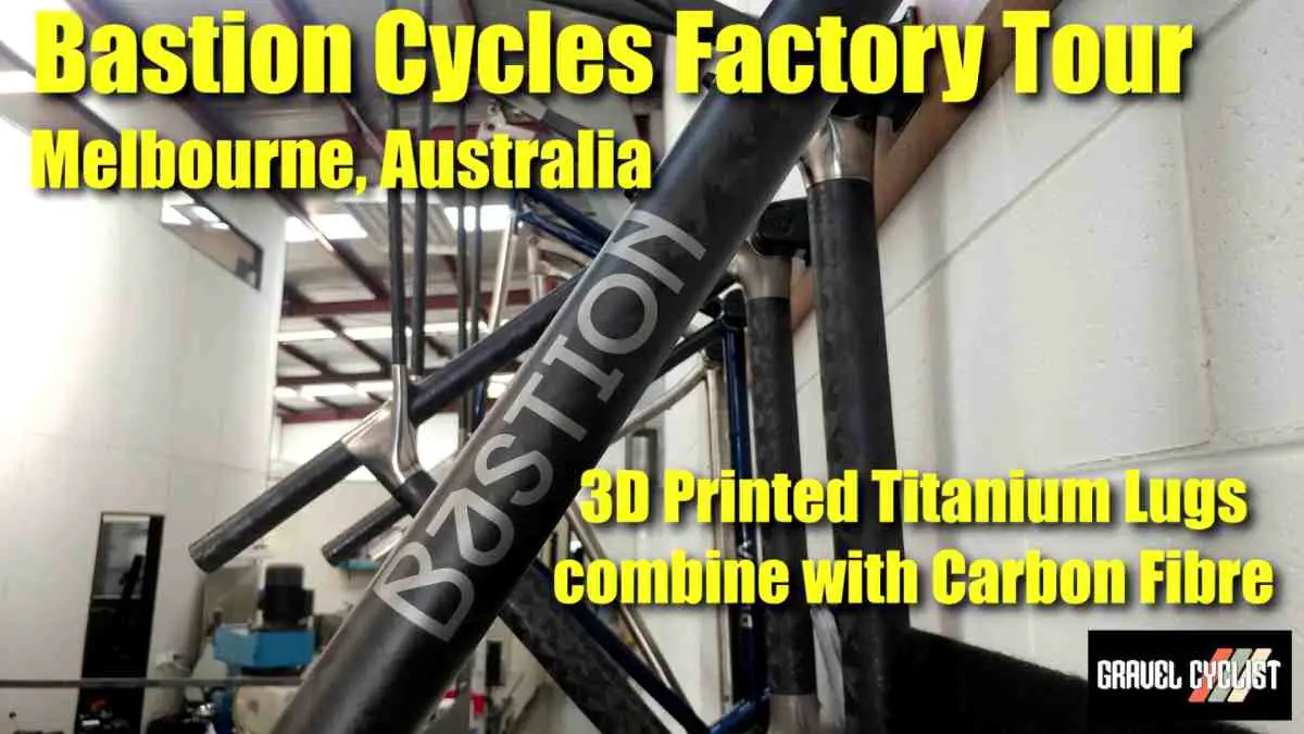 Bastion Cycles Combining 3D Printed Titanium Lug & Carbon Fibre Tubes