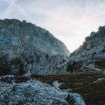 gravel cycling in the dolomites mountains