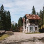gravel cycling in the dolomites mountains