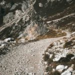 gravel cycling in the dolomites mountains
