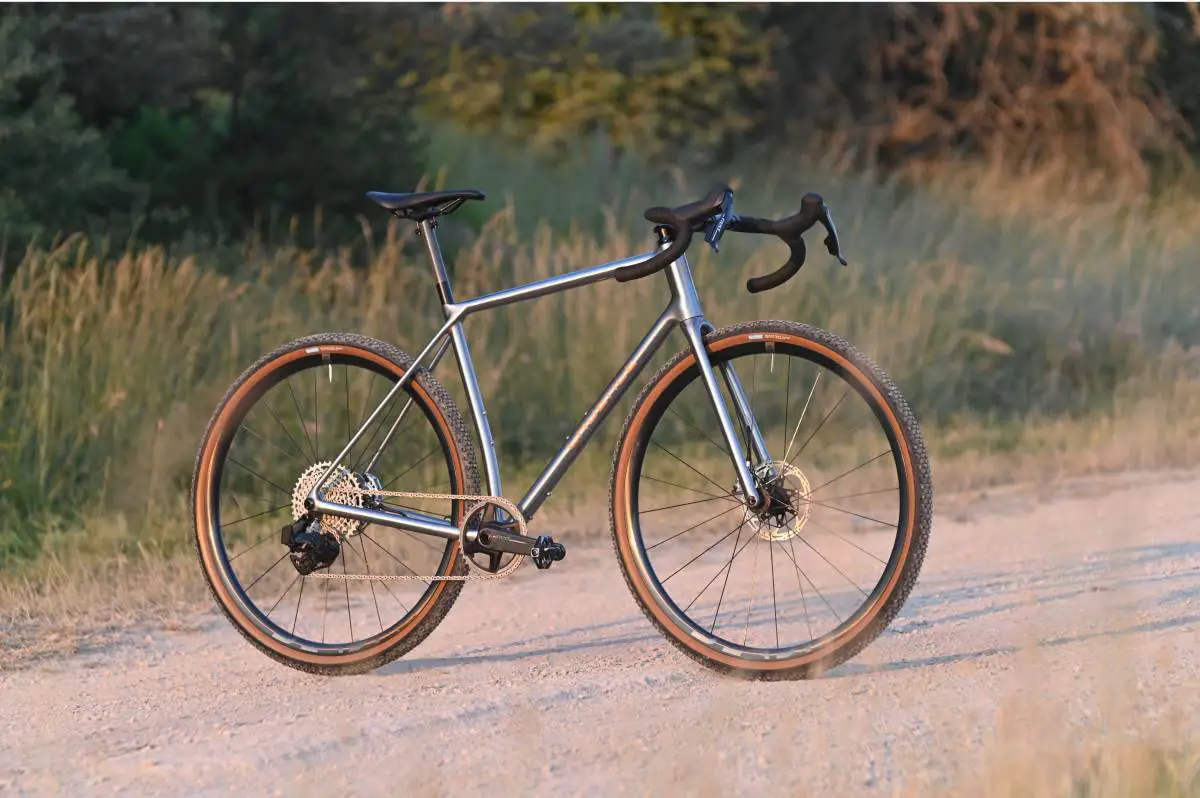 Cycles Cadence presents the Gravel EON The Pinnacle of Stainless Steel Gravel Cyclist